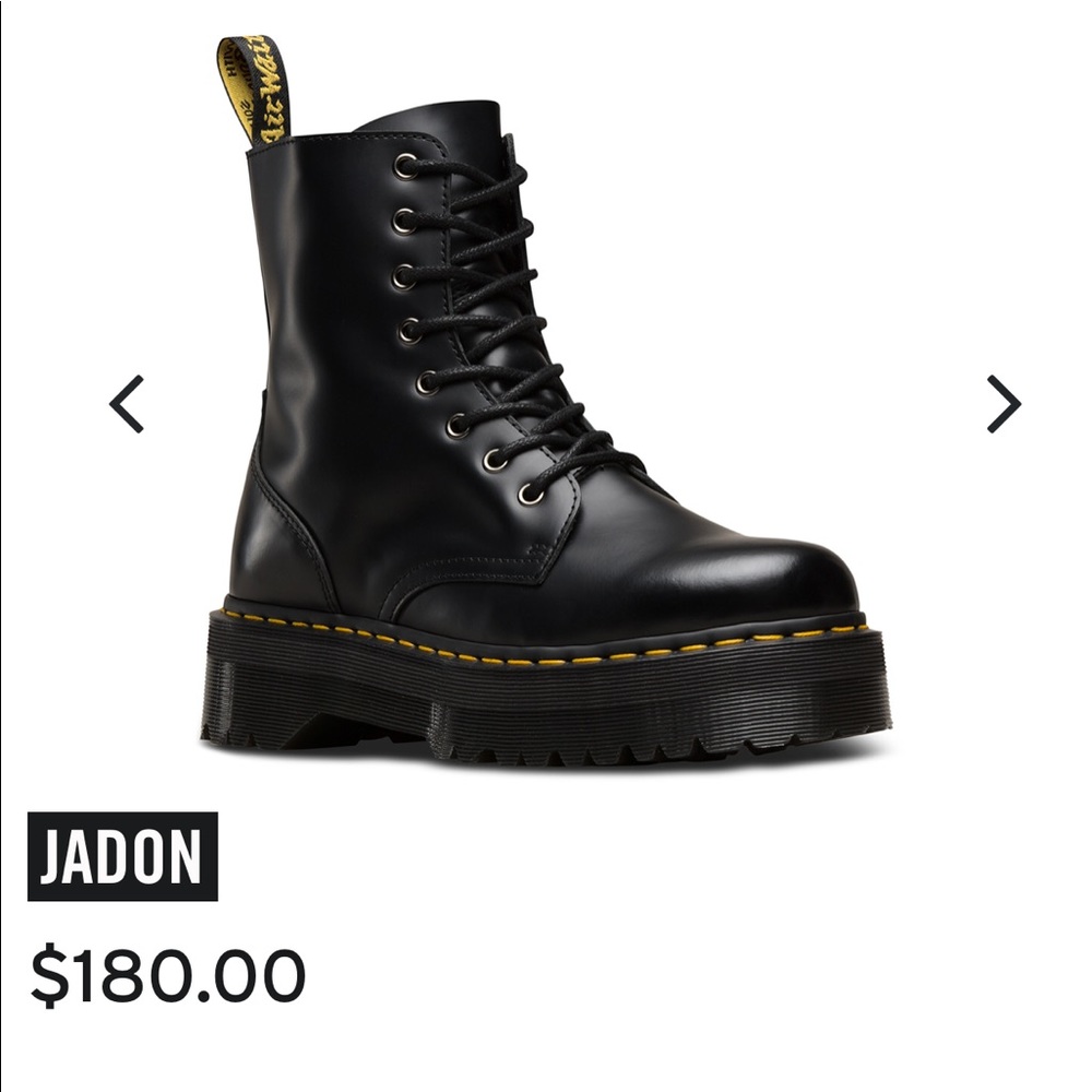 Dr. Martens Jadon Black Boots
